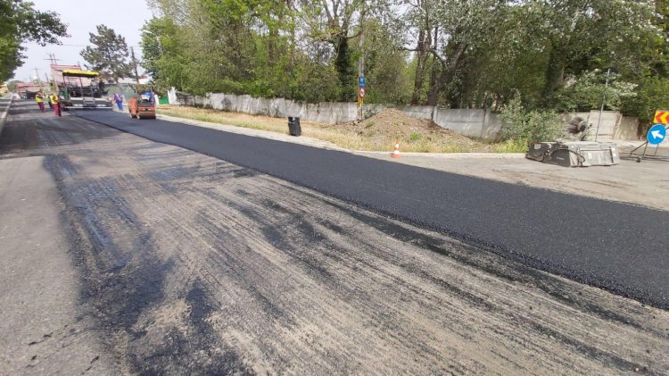 Tot mai multe străzi din cartierul Palazu Mare sunt modernizate