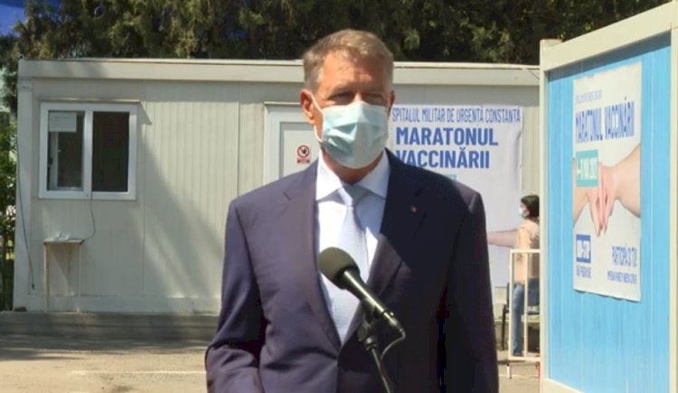 Iohannis: Pandemia nu a dispărut. Nu trebuie să lăsăm garda jos. Vă invit pe toți să vă vaccinați!