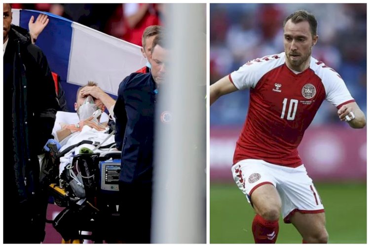 UEFA anunță că fotbalistul Christian Eriksen a fost stabilizat: Jucătorul a fost transportat la spital