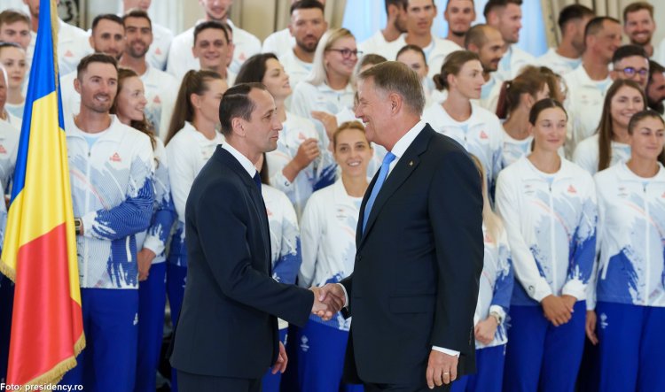 Iohannis a primit echipa olimpică a României: Aveţi în mine un susţinător; veţi fi încă o dată ambasadorii ţării