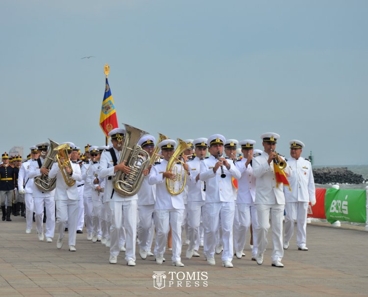 Concerte de muzică militară între 6 şi 15 august, prilejuite de Ziua Marinei Române