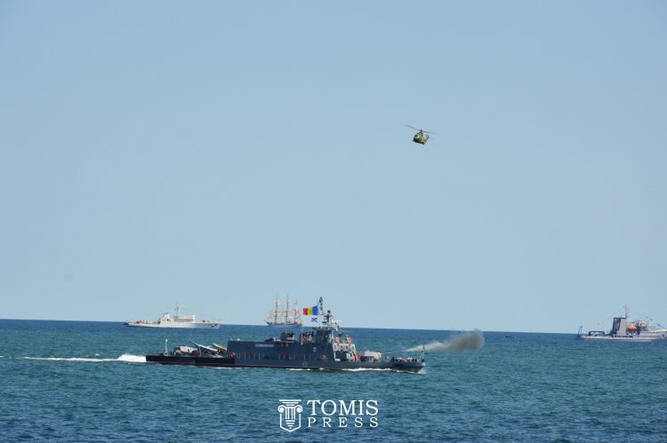 Ziua Marinei, sărbătorită cu onoruri militare la Constanța